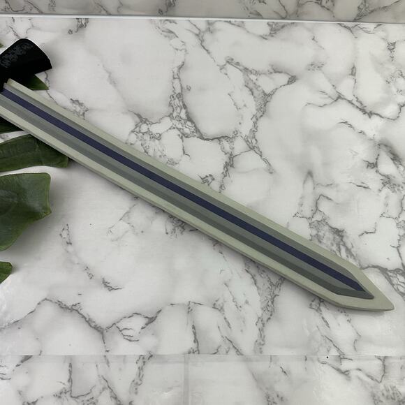 Disney Parks Prince Phillip Sleeping Beauty Foam Play Sword Gray Black Costume - Picture 6 of 7